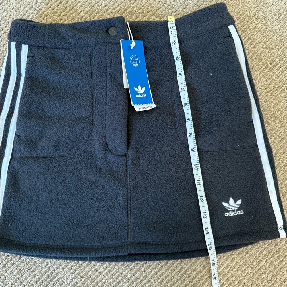Adidas Black Skirt with White Stripes - Picture 5 of 5